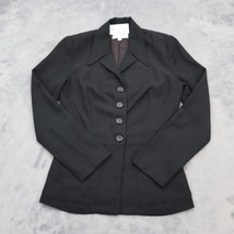 Trilogy Rampage Clothing Co Suit Women 4 Black Single Breasted Peak Lape... - $29.68