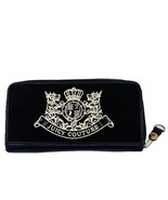 RARE NEW Y2K Original Juicy Couture Black Velour Scottie Dog Long Wallet... - €114,84 EUR