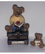 Boyds Bear Le Bearmoge Collection &quot;Wilson With Love Sonnet&quot; Trinket Box ... - £10.11 GBP