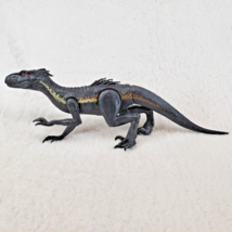 Jurassic World Indoraptor Dinosaur Figure Fallen Kingdom Mattel Black Gold - $8.46