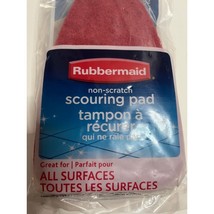 vintage Rubbermaid Non-Scratch Scouring Pad All-Surface Cleaning Tool Red - $14.89