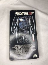 Friday the 13th VHS Jason Horror 1980 80&#39;s Movie Slasher Paramount 1990 - £19.78 GBP