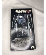 Friday the 13th VHS Jason Horror 1980 80&#39;s Movie Slasher Paramount 1990 - £19.47 GBP