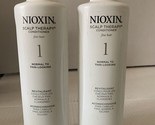2 PACK- NIOXIN #1 SCALP THERAPY CONDITIONER FOR FINE THIN TO NORMAL HAIR... - $24.74