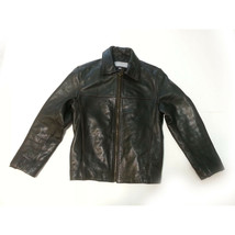 MARC NEW YORK Men Size M Leather Jacket Black  - £116.30 GBP