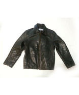 MARC NEW YORK Men Size M Leather Jacket Black  - £115.96 GBP