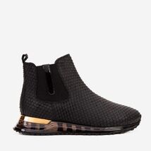 The Panther Black Leather Men Chelsea Boot image 2