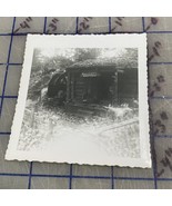 Vintage Photograph Rock City Grist Mill Tennessee 1950s / 60s Black And ... - $10.15 CAD