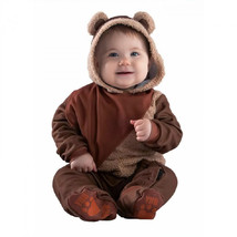 Star Wars Ewok Infant Costume with Non-Slip Booties Brown - £35.38 GBP