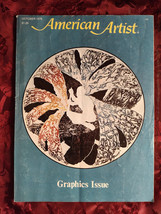 AMERICAN ARTIST October 1976 Fridolf Johnson James Rome Charles Berninghaus - £7.75 GBP