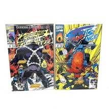 Ghost Rider &amp; Blaze Spirit Of Vengeance Carnival of Death Pt 1 &amp; 2 Marve... - $12.82