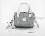 NWT Kipling KI1091 Zeva Small Satchel Crossbody Handbag Polyester Shaded... - £60.80 GBP