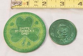 Vintage Pinback Lotto Happy st Patricks Day Richard Dick Burke Canale Sf... - $24.62