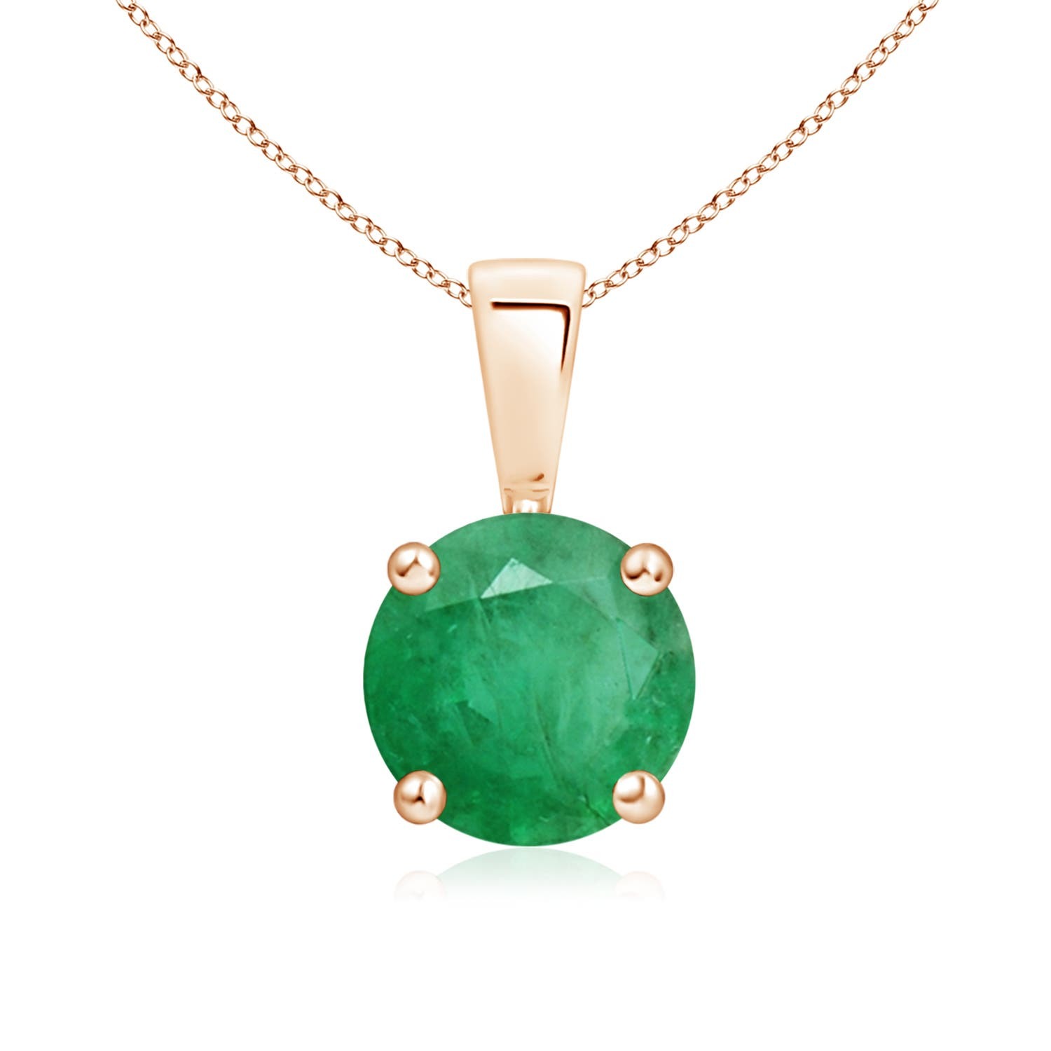 Authenticity Guarantee

ANGARA Natural 1.2 Ct Round Emerald Solitaire Pendant... - $1,706.32