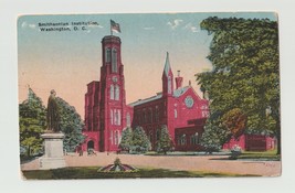 Postcard DC Washington Smithsonian Institution Early 1900s Used - £4.67 GBP