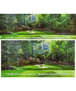 Augusta National Golf Club Course Hole 12 Golden Bell Masters Painting A... - $55.48 CAD+