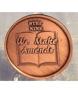Step 9 Copper Twelve Step Medallion AA NA Recovery 12 Steps Serenity Prayer - €4,93 EUR Step 9 Copper Twelve Step Medallion AA NA Recovery 12 Steps Serenity Prayer - €4,93 EUR