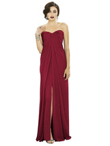 Dessy Bridesmaid / Formal Dress 2879...Burgundy...Size 8..NWT - £59.51 GBP