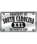 Property Of South Carolina Novelty Mini Metal License Plate Tag - £11.81 GBP