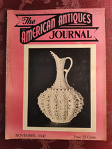 American Antiques Journal Magazine November 1947 Lotus Ware Vase - £17.26 GBP