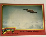 Superman II 2 Trading Card #31 Christopher Reeve - $1.97