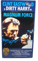 Dirty Harry Magnum Force VHS Video Tape Movie Clint Eastwood - £7.94 GBP