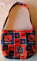 Auburn University Tigers Purse Small Bag Orange Blue Ua Sewn Football College - £9.56 GBP