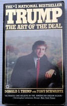 Vntg 1989 Mmpb Tony Schwartz~Donald J. Trump: The Art Of The Deal President Real - £8.49 GBP