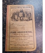 VINTAGE NOTEPAD: 1800s - ALWAYS BRING THIS BOOK - Fine Groceries - Shopp... - $24.74