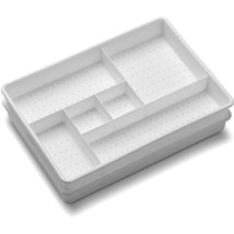madesmart Two-Piece Drawer Organizer - White | VALUE COLLECTION | - $19.81