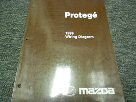 1999 Mazda Protege Electrical Wiring Diagram Service Repair Shop Manual OEM 99 - $70.17