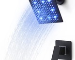 Waterfall Shower Head Led Shower Faucet Single Handle Wall Mount 8 Inch ... - $112.99