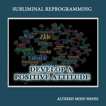 Develop A Positive Attitude Subliminal CD - See and Feel Positive About Life! - £14.34 GBP