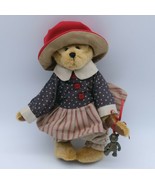 Boyds Bears &quot;Betsie B. Jodibear&quot; 9&quot; Artisan Plush Bear #92000-07 w/ pewt... - $32.44