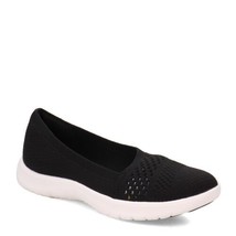 Clarks womens Adella Moon Loafer Black Knit 66957 - £47.96 GBP