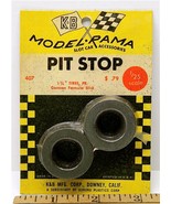 1965 K&amp;B Aurora 1:24 1:25 Slot Car Pit Stop Parts 1 1/4&quot; GERMAN SLICK TI... - $151.86 MXN