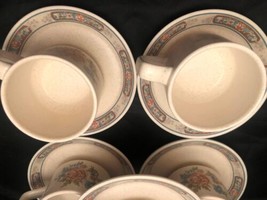 Temper-Ware by Lenox Sonata Cups and Saucers 14 pc 7 Saucers 7 Cups Ston... - $29.00