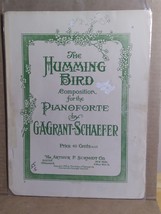 Sheet Music The Humming Bird by G. A. Grant-Schaefer - £12.01 GBP