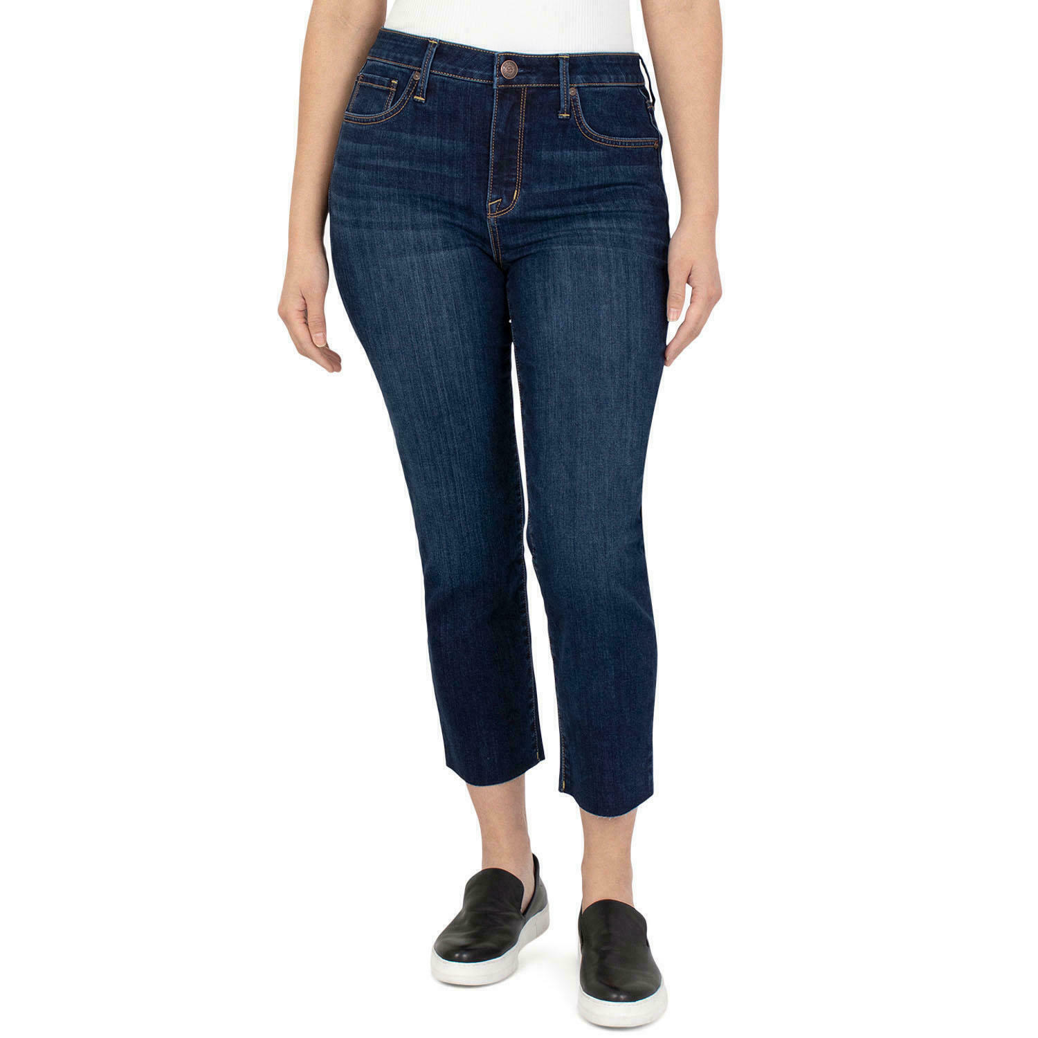 seven7 tower crop straight jeans in london nwt