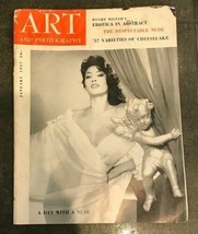 Authentic Art and Photography Magazine January 1957 Vintage Nude Art - £12.41 GBP