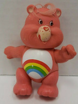 1983 Care Bears Poseable Figure Cheer Bear Made in Hong Kong 3&quot; U36 - £7.83 GBP