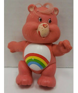 1983 Care Bears Poseable Figure Cheer Bear Made in Hong Kong 3&quot; U36 - £7.98 GBP