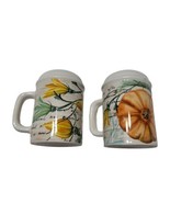 Cottagecore Salt and Pepper Shakers French Country Pumpkin Acorn Theme C... - $10.40