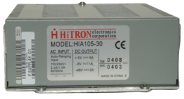 HiTRON ELECTRONIC Power Supply HIA105-30, +5 , -5 and -48 volts - $65.50