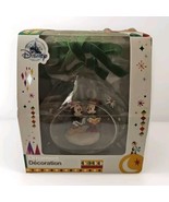 Disney Mickey Minnie Mouse Glass Teardrop Sketchbook Christmas Ornament ... - $34.60