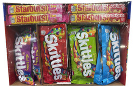  Skittles & Starburst Full Size Variety Mix, 18 Ct And 30 Ct Boxes - $26.37