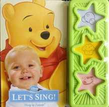 Disney Baby Let&#39;s Sing Sturdy Play a Sound Story Book  Electronic Music Toy - $12.86