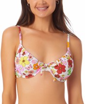 MSRP $20 California Waves Juniors Underwire Bikini Top White Size Medium - $5.13