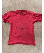 Obey Shirt Men RED &quot;Obey World Wide&quot; Short Sleeve Tee - $17.58 CAD