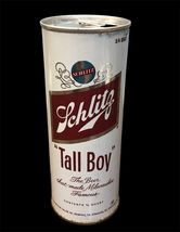Old Vintage Schlitz Beer Can Metal Sign 8x12in  Mancave Garage 4 - $24.74